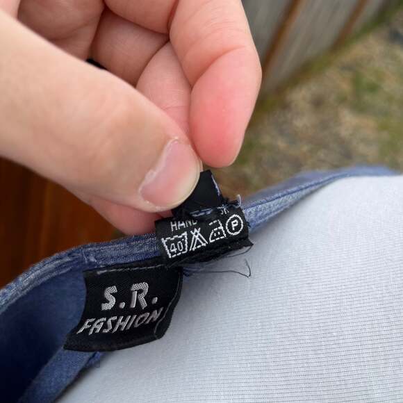 Vintage S.R. Fashion Rayon Bell Sleeve Tunic - Picture 5 of 6